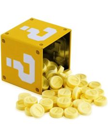 Nintendo Super Mario Coin Candy Tin - Små Sukkertøy i Tinboks 34 gram