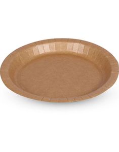 10 st Miljövänliga Komposterbara Kraft Papperstallrikar 26 cm