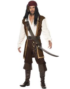Stilig Piratkostym till Herre