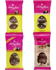 Taste Them All – Anthon Berg 3-pack Marsipanägg – Fyra smaker - Paketerbjudandene