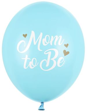 6 stk 30 cm Ballonger - Mom to Be Ballongbukett