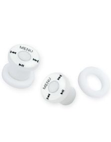 iPod - Vit Piercing Plugg