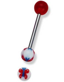 Red Butterfly - Tungpiercing