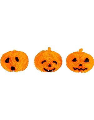 1 st Assorterad Pumpa Squishy Ball med Ljus