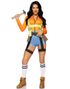 Sexy Construction Worker Kostyme til Dame