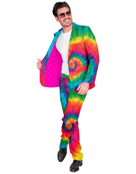 Tie Dye UV Glow Kostymedress