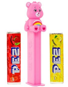 Share Bear - Care Bears Pez-hållare med 2 Pez-paket