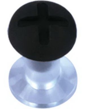 Bolt - Svart Piercing Plugg