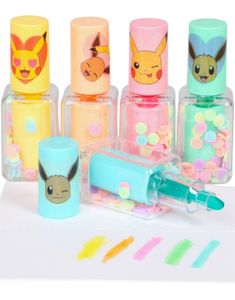 5 st Pastellfärgad Pokemon Highlightere
