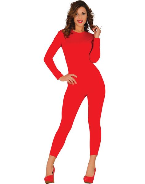 Röd Jumpsuit/Bodysuit till Dam