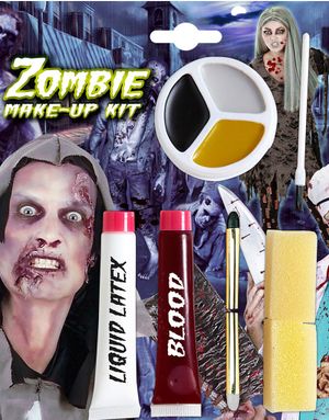 Zombie Sminkset 6 Delar