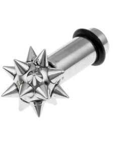 Piercing Plugg med Spikekula