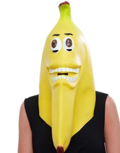 Heltäckande Banan Latexmask