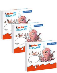 20 st 4-Pak Kinder Choklad - Hela Lådan 1 kg
