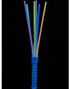 Stav med 6 stk Flerfarget Glow Stick 20 cm