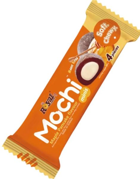 Mochi Snackpack Maple Pancake - Mochi med lønnesirup og pannekakesmak 40 gram - Royal Family (Taiwan)