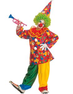 Festlig Clown Barnkostym