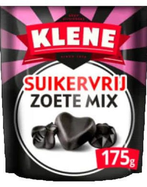 Klene Sockerfri Söt Lakritsblandning 175 Gram