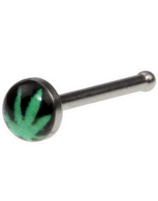 Weed - Rak Näspiercing