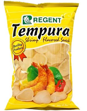 Regent Tempura Shrimp Flavoured Snacks - Tempura Rekechips 100 gram (Filippinene)