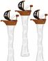 3 stk 400 ml Slushsbeger Piratskip