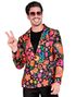 70-Talls UV Glow Hippie Dressjakke - XXL