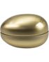 Guldfärgat Metall Påskägg - 15 cm