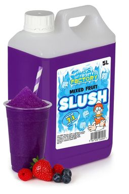 Mixed Fruit Slush-Koncentrat - 40 Liter Färdig Slush - Crazy Factory
