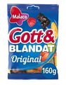 Godt Och Blandet Original - Blanding Av Vingummi Och Lakrits 160 Gram