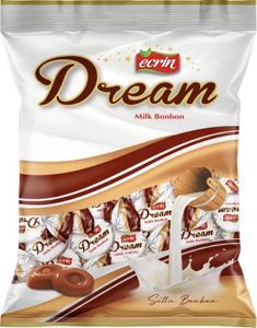 ÄT SNART PRODUKT - Ecrin Dream Milk Bonbon - Karamellgodis med Mjölksmak 250g
