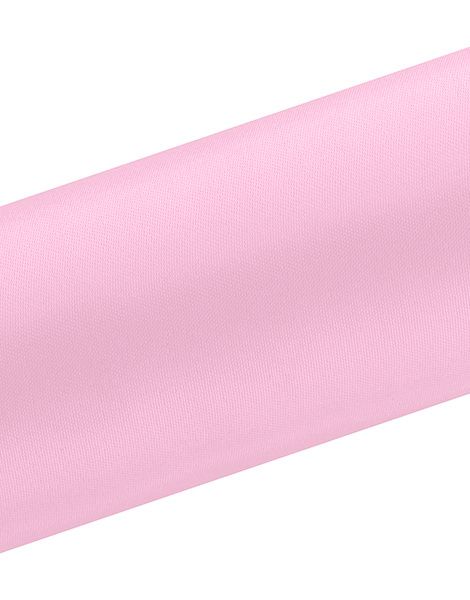 LJUS ROSA Bordslöpare i Satin 16 cm x 9 meter