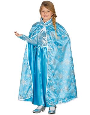 Frost Inspirerad Elsa Barnkappa 108 cm