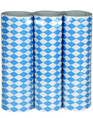 Oktoberfest Serpentinband 3 stk - 4 Meter