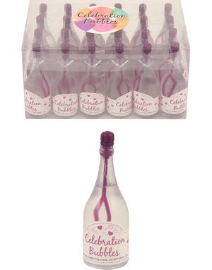 24 stk Klara Champagneflaskor Såpbubblor 768 ml - Heavenly Love