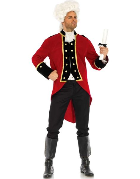 Red Coat Captain - Kaptein Kostyme til Voksen