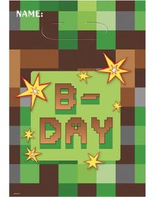 8 stk Godispåsar - Minecraft