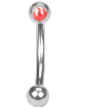 Red Fire - 1.2 x 8 mm Ögonbrynspiercing