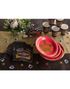 10 stk Papptalerkener Hollywood Stjerne 22.5 cm
