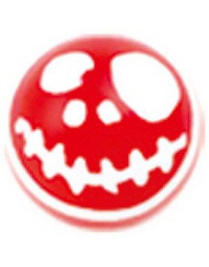 Jack Skellington Head - Röd och Vit Akrylkula