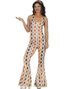 70 Talls Retro Jumpsuit-Kostyme - S