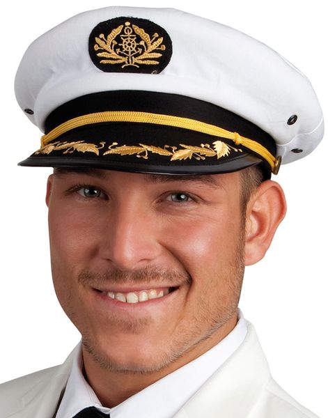 Jättefin Marin Kaptenshatt