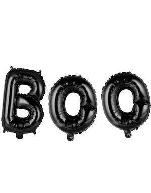 Svarte Ballonger 41 cm