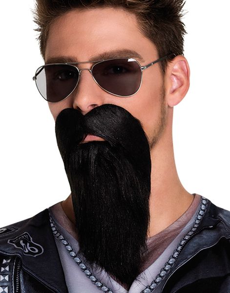 Svart Biker / Shejk Lösskägg