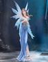 Celeste - Vakker Blå Fairy Figur 27 cm