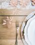 9 stk Puderrosa DIY Grenar med Blad 17 cm