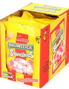 12 stk Swizzels Drumstick Squashies - Hel Låda