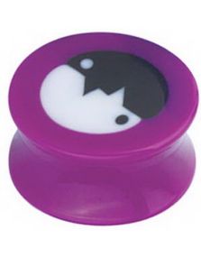 Modern Yin Yang - Lila Akryl Plugg