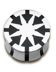 Black Ninja Star - Piercing Plugg