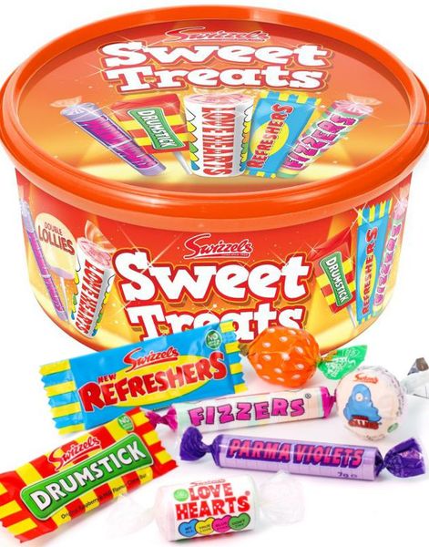 Swizzels Sweet Treats - Gaveeske med Forskjellig Godteri 650g