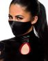 Wet-Look Komplett Ninja Damkostym